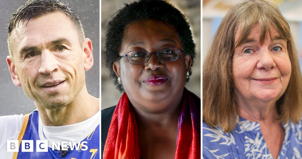 Rugby star Sinfield and authors Blackman and Donaldson lead honours list