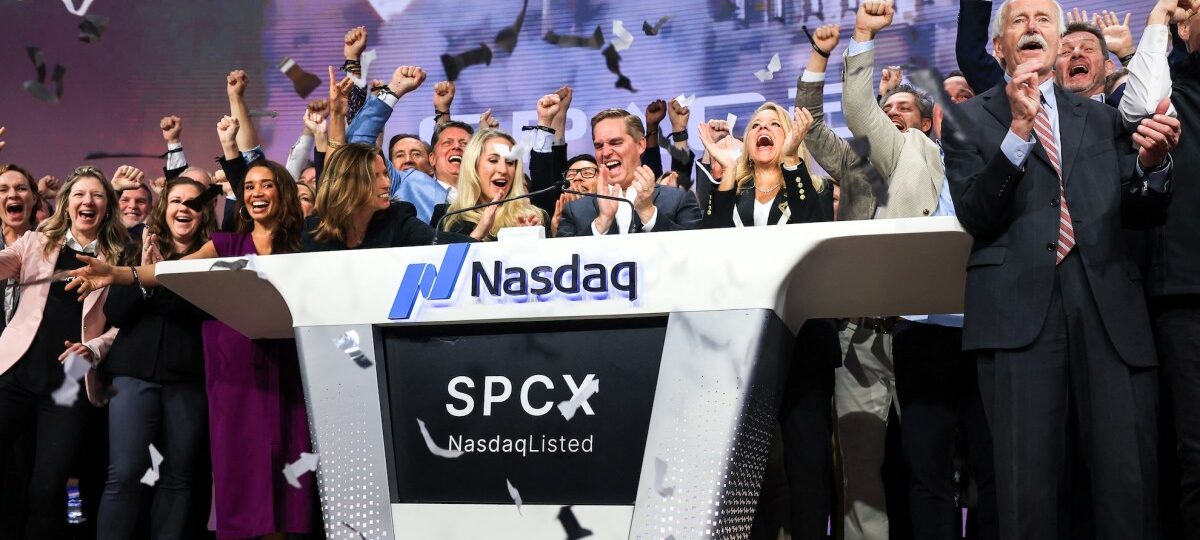 SpaceX shares soar 30% midday, vaulting it to top six most valuable U.S. companies