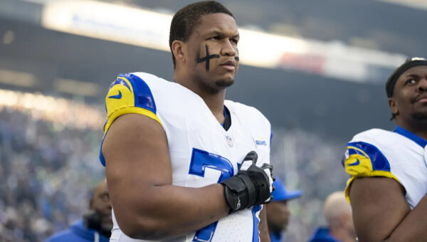 Rams’ Alaric Jackson arrested on domestic violence charge