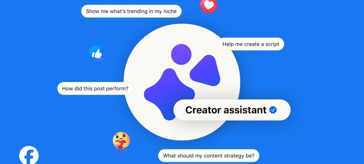 Meta rolls out a new AI creator assistant on Facebook