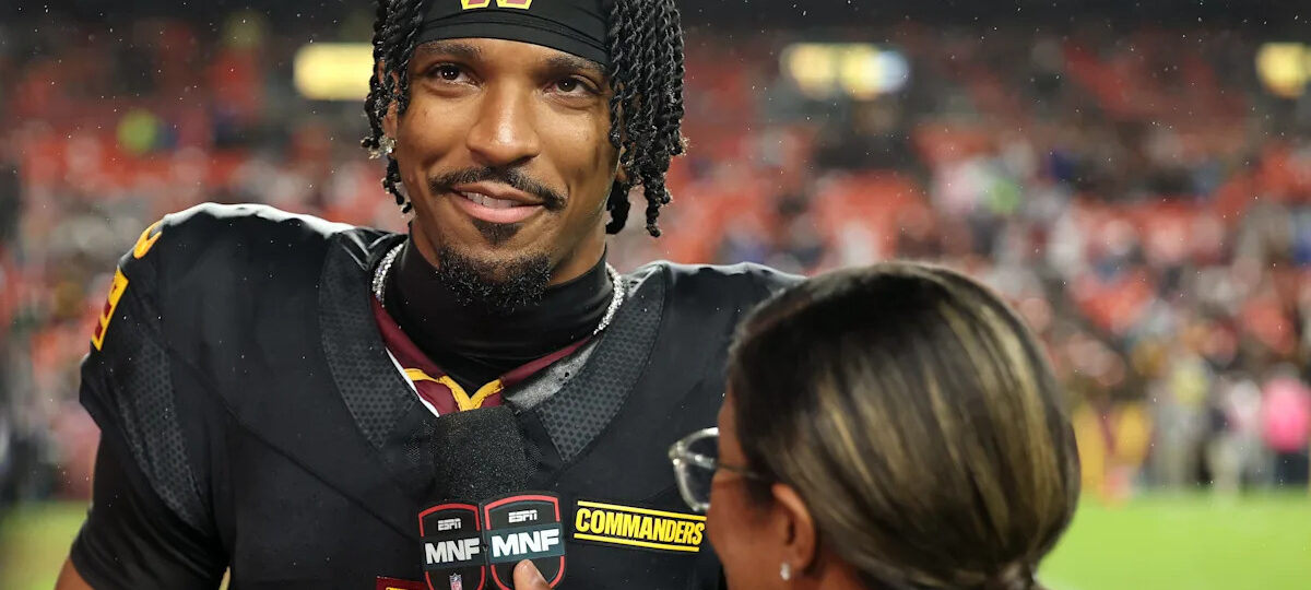 Commanders QB Jayden Daniels named dark horse for 2026 MVP Award