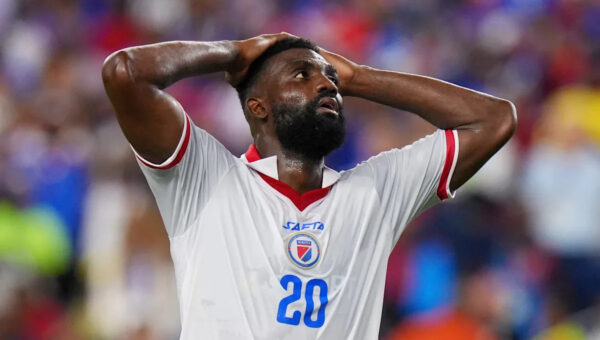 Frantzdy Pierrot debuts at World Cup for Hati on field he grew up on