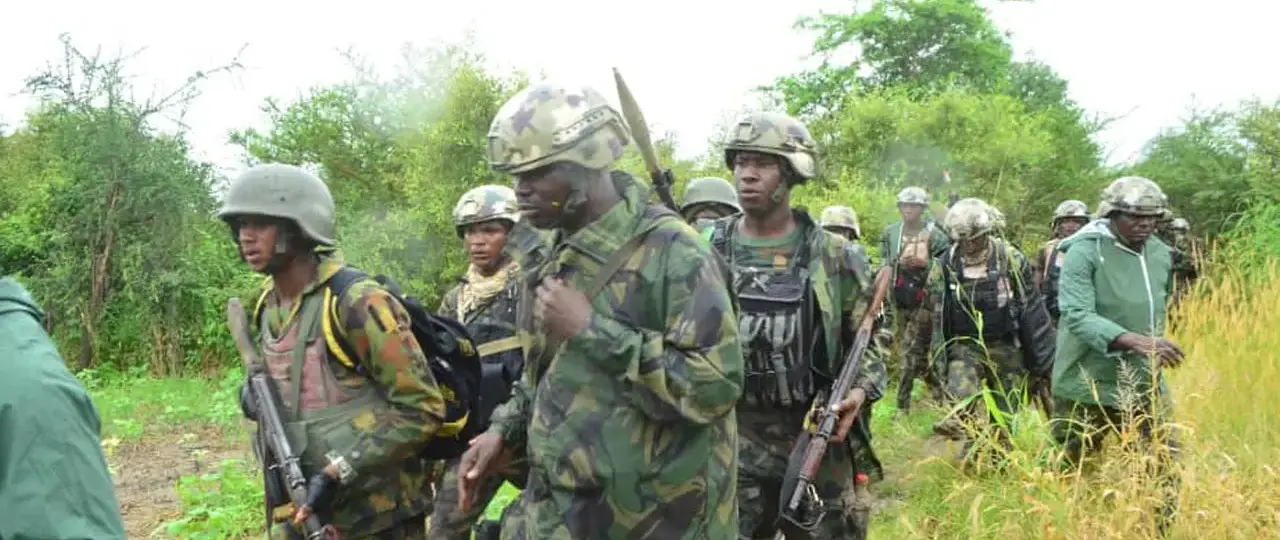 Troops pound terrorists, destroy gun truck in Borno