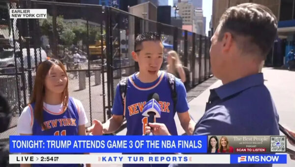Knicks Fans Tell MS NOW They’re Fine With Trump Going to the Big Game: ‘The More the Merrier’