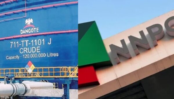 BREAKING: NNPCL reduces fuel price seven days after Dangote petrol rate cut