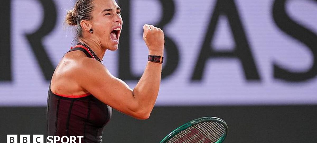 Sabalenka's superior serve helps her past spirited Osaka