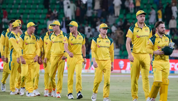 Australia elects to field in 1st one-day cricket international against Bangladesh
