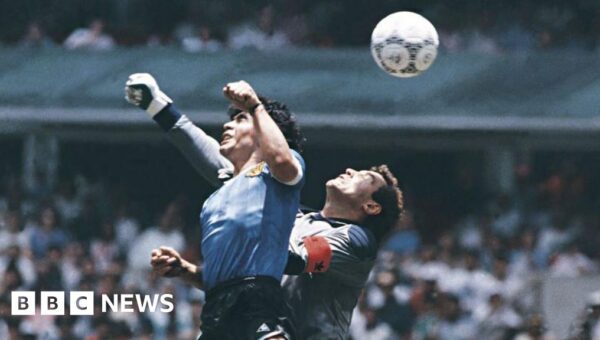 ‘I witnessed Maradona’s Hand of God’ – a goal still talked about 40 years on