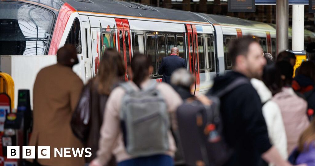 Sinkholes near Purley bridge halt Gatwick trains