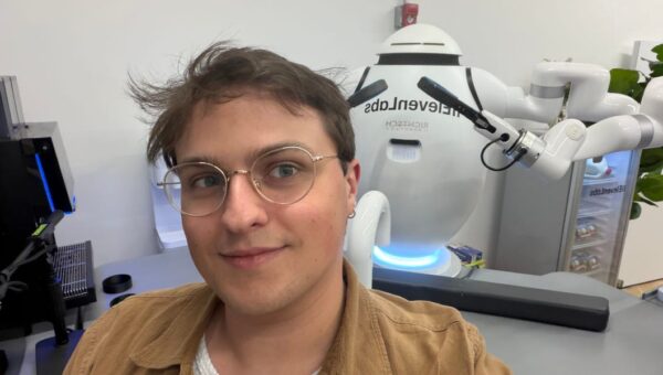 I went to ElevenLabs’ NYC pop-up. A robot poured me cold brew before I haggled with an AI shopkeeper.