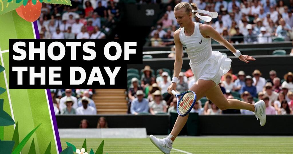 'That's Federer-esque!' - best shots from Wimbledon day one