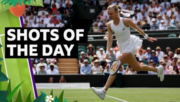 'That's Federer-esque!' - best shots from Wimbledon day one