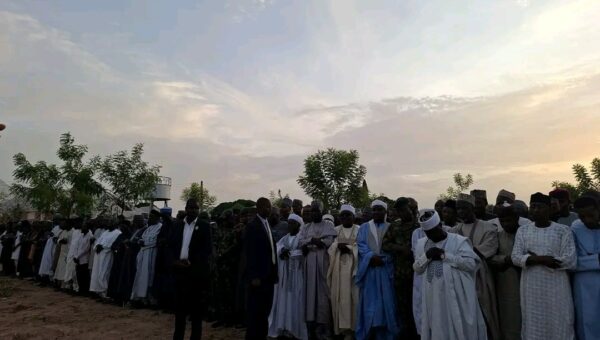 Funeral prayers held for General Rabe Abubakar in Katsina [Photos]