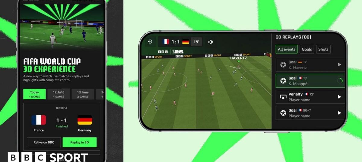 A new way to experience the World Cup - only on BBC Sport