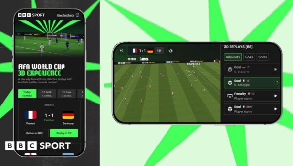 A new way to experience the World Cup – only on BBC Sport