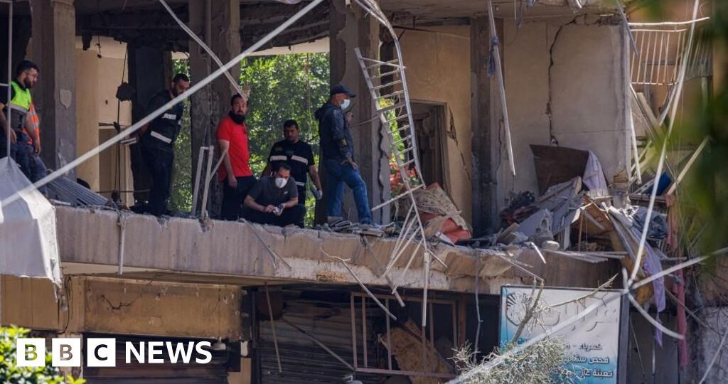 Israeli military says Hezbollah targets struck in Beirut