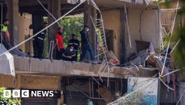 Israeli military says Hezbollah targets struck in Beirut