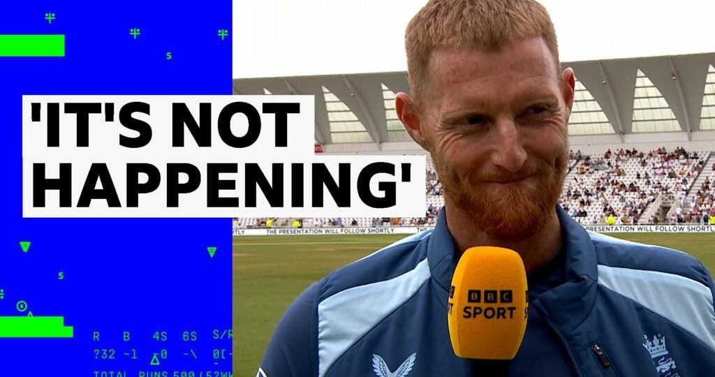 'I'll be in hospitality' - Stokes rules out Ashes comeback