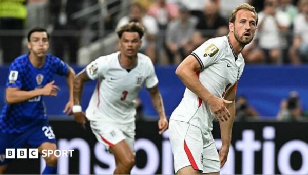 Why was Kane’s penalty retaken against Croatia?