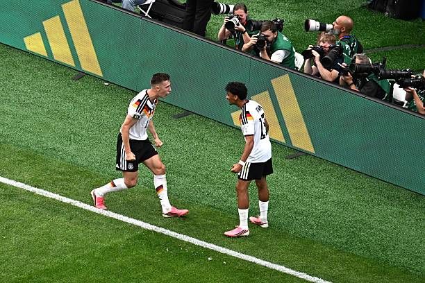 Watch: Liverpool and Man Utd-linked defender powers home towering header for Germany vs Curaçao