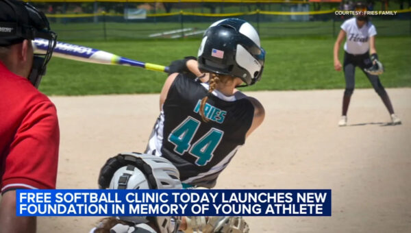 Free softball clinic held at Gompers Park in memory of 17-year-old girl
