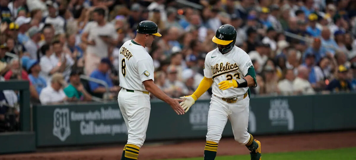 Athletics say hello to eventual Vegas fanbase with an explosive 15-14, 12-inning game