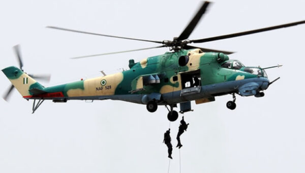 Nigerian Air Force eliminates many bandits along Niger–Kaduna–Zamfara border