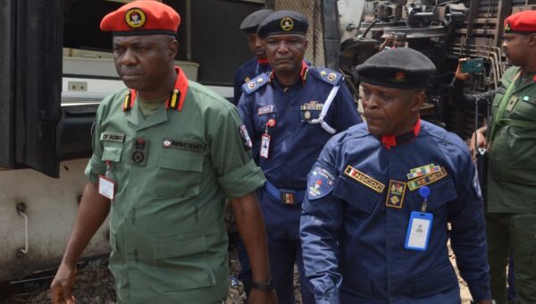 NSCDC confirms five operatives injured in Delta train accident, assures of safety