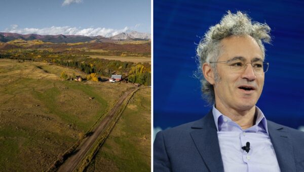 A rare and massive ranch near Aspen was sold to the CEO of Palantir for $120 million. Take a look.