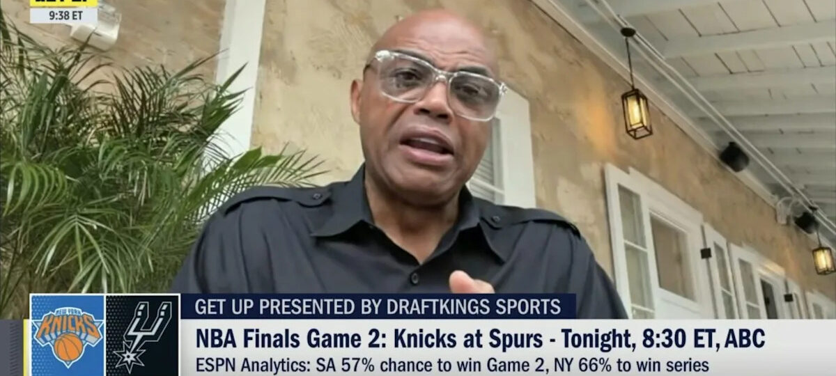 Charles Barkley gets emotional about future of the NBA