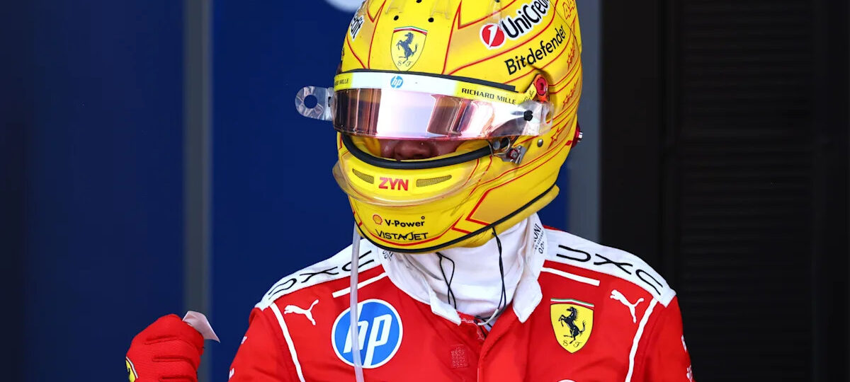 Hamilton wins first grand prix for Ferrari