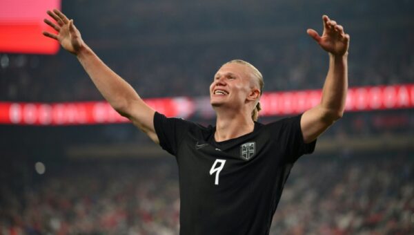 Two-goal Haaland fires Norway into World Cup last 32