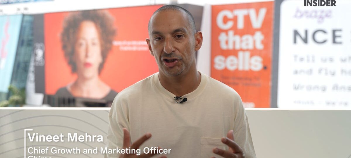 Being “intentional” with content will help brands win in GEO, says Chime’s top marketer, Vineet Mehra