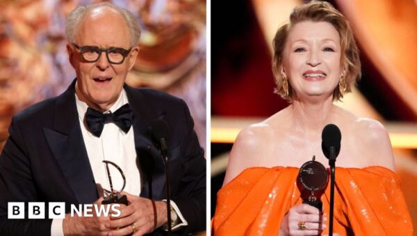 John Lithgow and Lesley Manville lead Tony Award winners