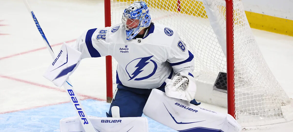 Lightning's Andrei Vasilevskiy wins the Vezina Trophy as the NHL's best goaltender