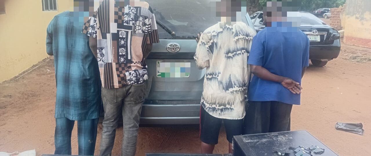 Oyo police arrest four over alleged theft of N8m Telecom equipment