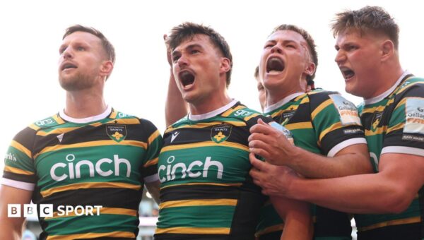 Northampton overcome Leicester in derby classic to reach Prem final
