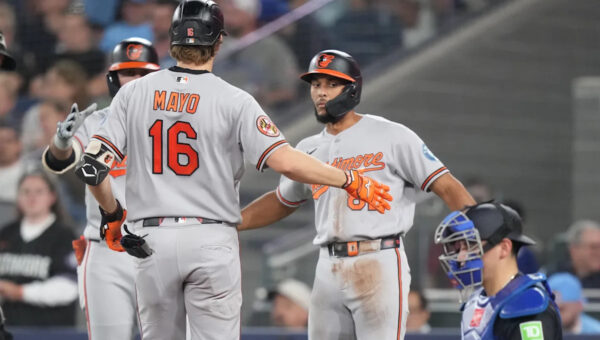 Rutschman homers, drives in 5 in the Orioles' 13-3 victory over the Blue Jays