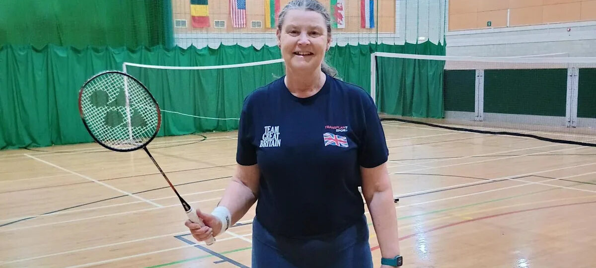 Kidney recipient goes for gold in transplant games