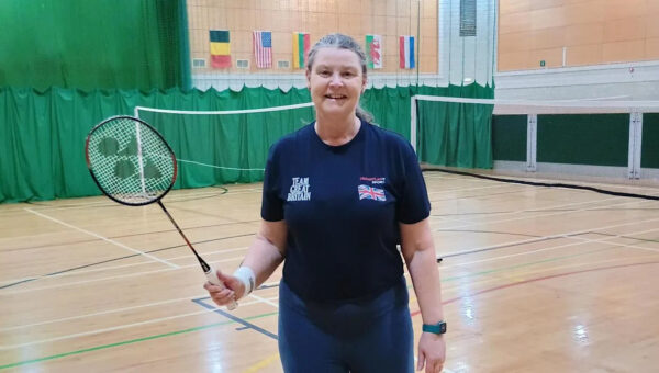 Kidney recipient goes for gold in transplant games