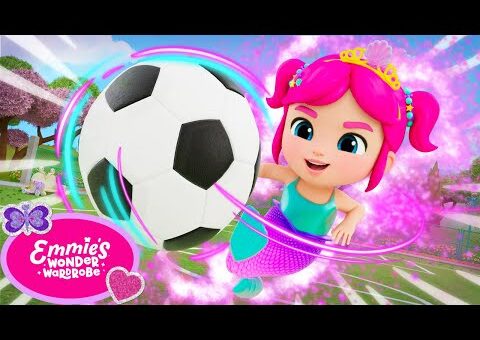 Mermaid Soccer Challenge! (Football Song)⚽ | Emmie’s Wonder Wardrobe by Little Angel