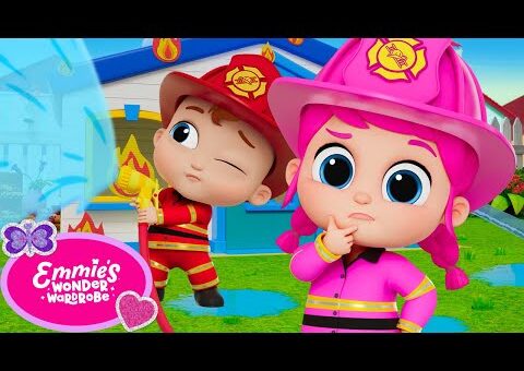 Firefighter Emmie! Hereos to the Rescue! 🔥🧑‍🚒🚒 Emmie’s Wonder Wardrobe by Little Angel