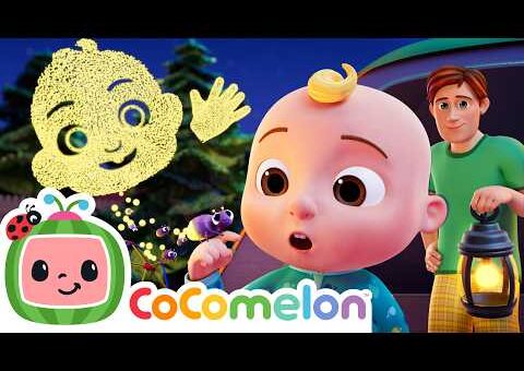 Camping with Dad! 🔦 Fireflies & Backyard Camping ⛺ | CoComelon Nursery Rhymes & Kids Songs