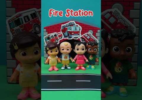Field Trip! 🚒 JJ and Friends Learn About Community Helpers #Cocomelon #Shorts