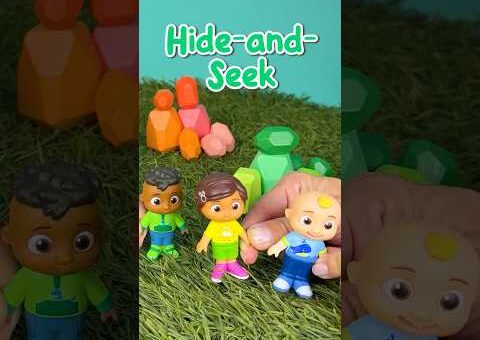 Let’s Play Hide and Seek with JJ and Friends! 👀 Toy Play #Cocomelon