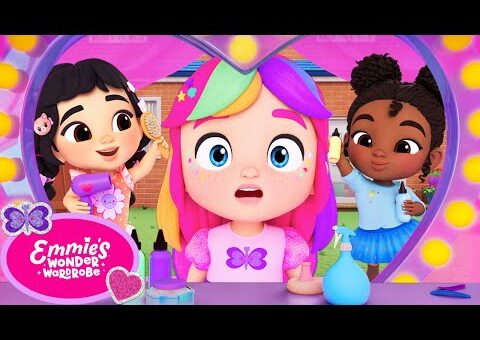 Good Hair Day Song! | Emmie’s Hair Makeover with Friends! | Emmie’s Wonder Wardrobe by Little Angel
