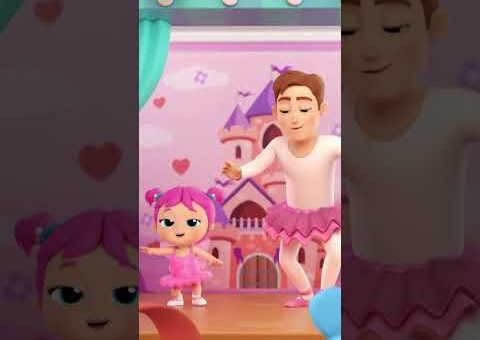 Do The Daddy & Emmie Dance! 🤗 Emmie New Nursery Rhymes & Family Party #kids #shorts