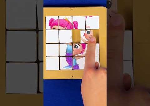 How Puzzling! 🧩 Emmie Mermaid Puzzle Paper Craft Tutorial For #kids #shorts