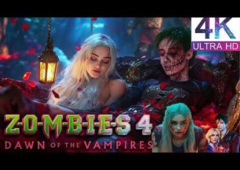 Zombies 4 Dawn of the Vampires(2025) Movie || Milo Manheim & Meg Donnelly || Action Review And Facts