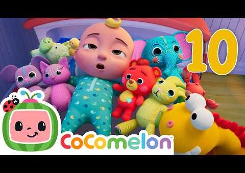 Ten in the Bed | Count and Sing with JJ and Friends | CoComelon Nursery Rhymes & Kids Songs
